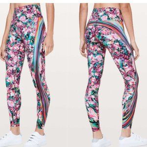 Lululemon Wunder Under Hi-Rise Tight Multi Color *Nulux 28"